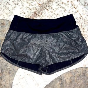 Lululemon speed up high rise shorts